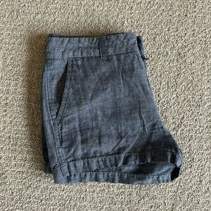 Gap Linen blend chambray shorts